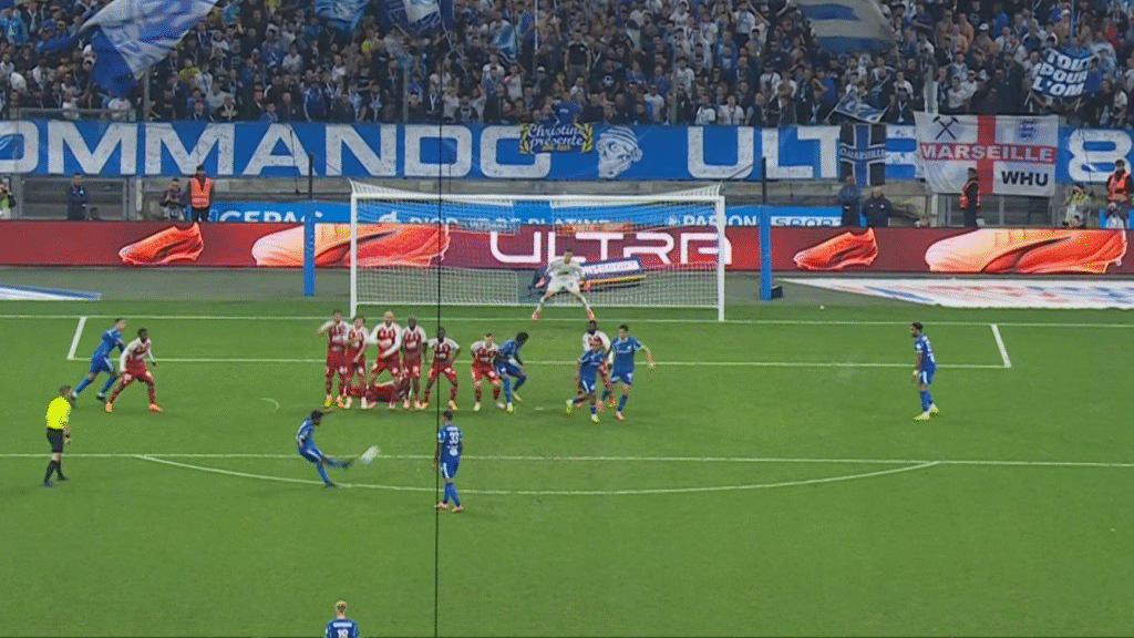 image-30-1024x576 L'OM retrouve des couleurs et reprend la tête de la Ligue 1 face à Brest (3-0)