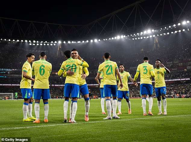 image-386 Pourquoi le Brésil est en passe de devenir un véritable prétendant à la Coupe du Monde : une défense solide, une attaque atypique et une star de Manchester United devenue le joueur « le plus important » de Carlo Ancelotti.