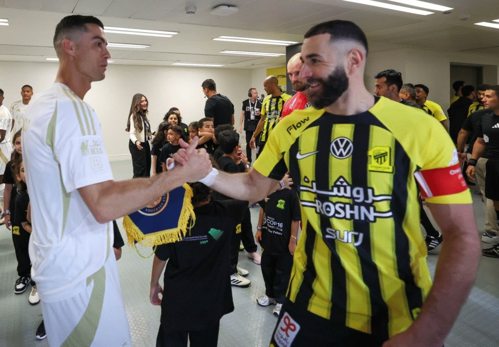 image-501-1024x713 Karim Benzema ouvre la porte à un retour au Real Madrid et explique ses retrouvailles tendues avec Cristiano Ronaldo