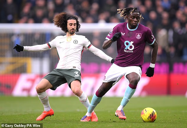 image-688 Burnley 0-2 Chelsea ANALYSE : Le joueur le plus impressionnant des Blues, le plan parfaitement exécuté d’Enzo Maresca et la véritable raison de la sortie de Reece James à la mi-temps