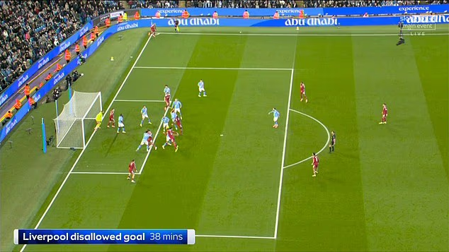 image-88 Liverpool porte plainte auprès des instances dirigeantes des arbitres concernant le but refusé à Virgil van Dijk contre Manchester City, pour avoir « baissé » le ballon, et affirme que cette décision est contraire aux règles du jeu.