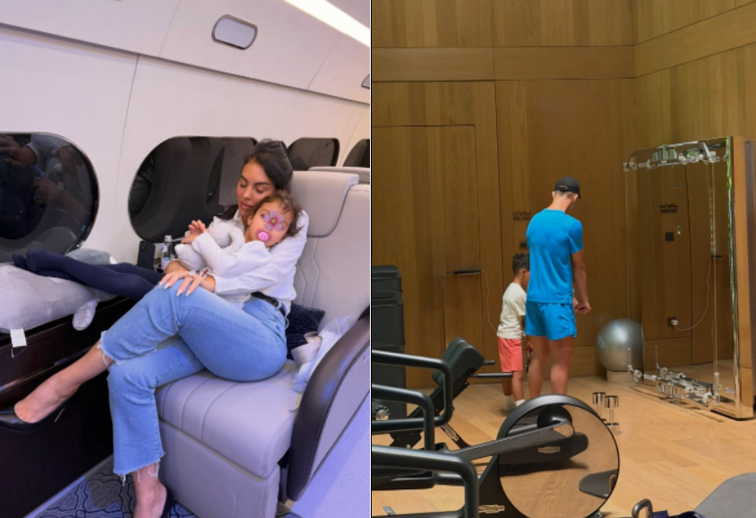 image-190 Georgina Rodriguez fait sensation en bikini sur d'incroyables photos de vacances en famille, tandis que les fans s'extasient : « Cristiano Ronaldo est un homme chanceux ! »